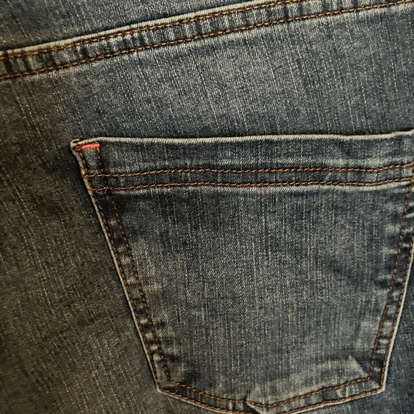 Pink Tartan Jeans - Cropped Frayed Hem - Picture 4 of 7